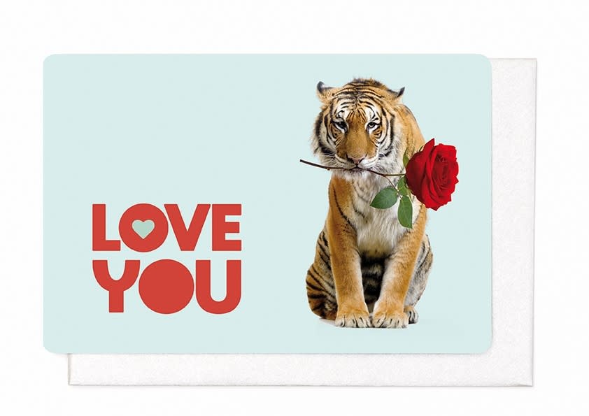 Enfant Terrible Enfant Terrible card+enveloppe 'Love you'