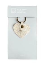 Leeff Keychain Kristel taupe - Love