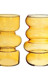 Ideas 4 seasens Twin vase ocher yellow-1 pc