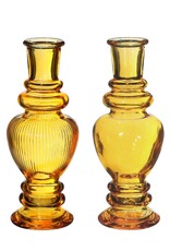 Ideas 4 seasens Candle Vase Venice 15.5 X Ø5.7 Ocher - 1 pc