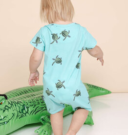 SNURK Snurk homewear - Sea Turtles Playsuit Baby - 74