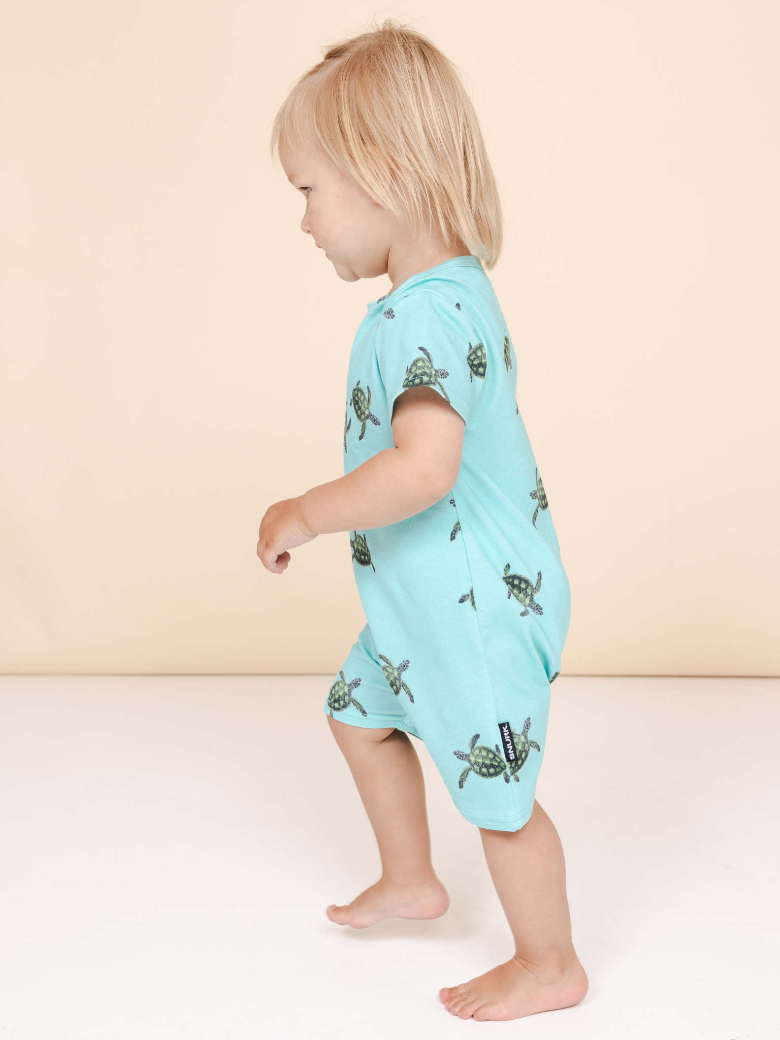 SNURK Snurk homewear - Sea Turtles Playsuit Baby - 80