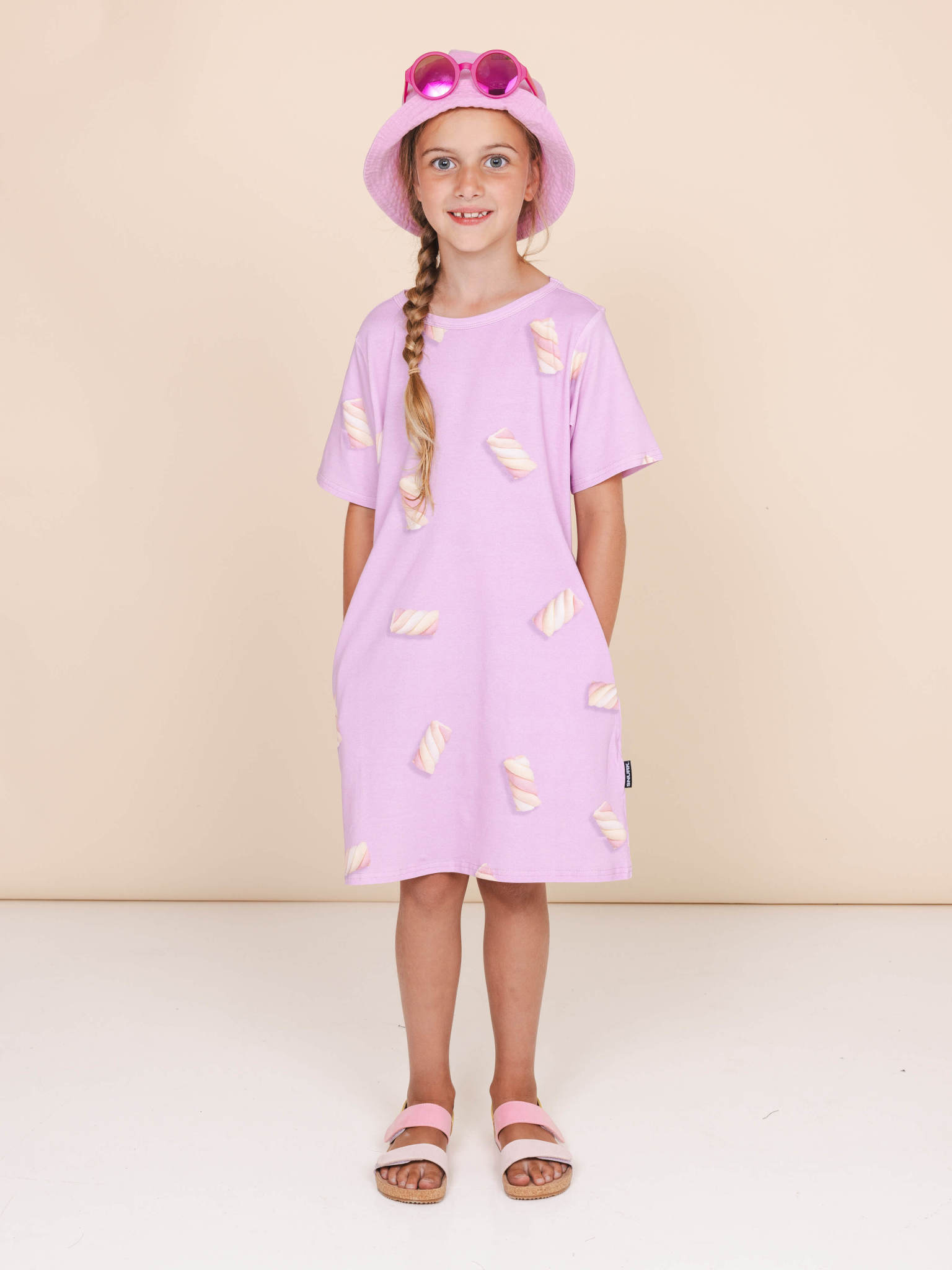 SNURK Snurk homewear - Twisters T-shirt dress kids - 128