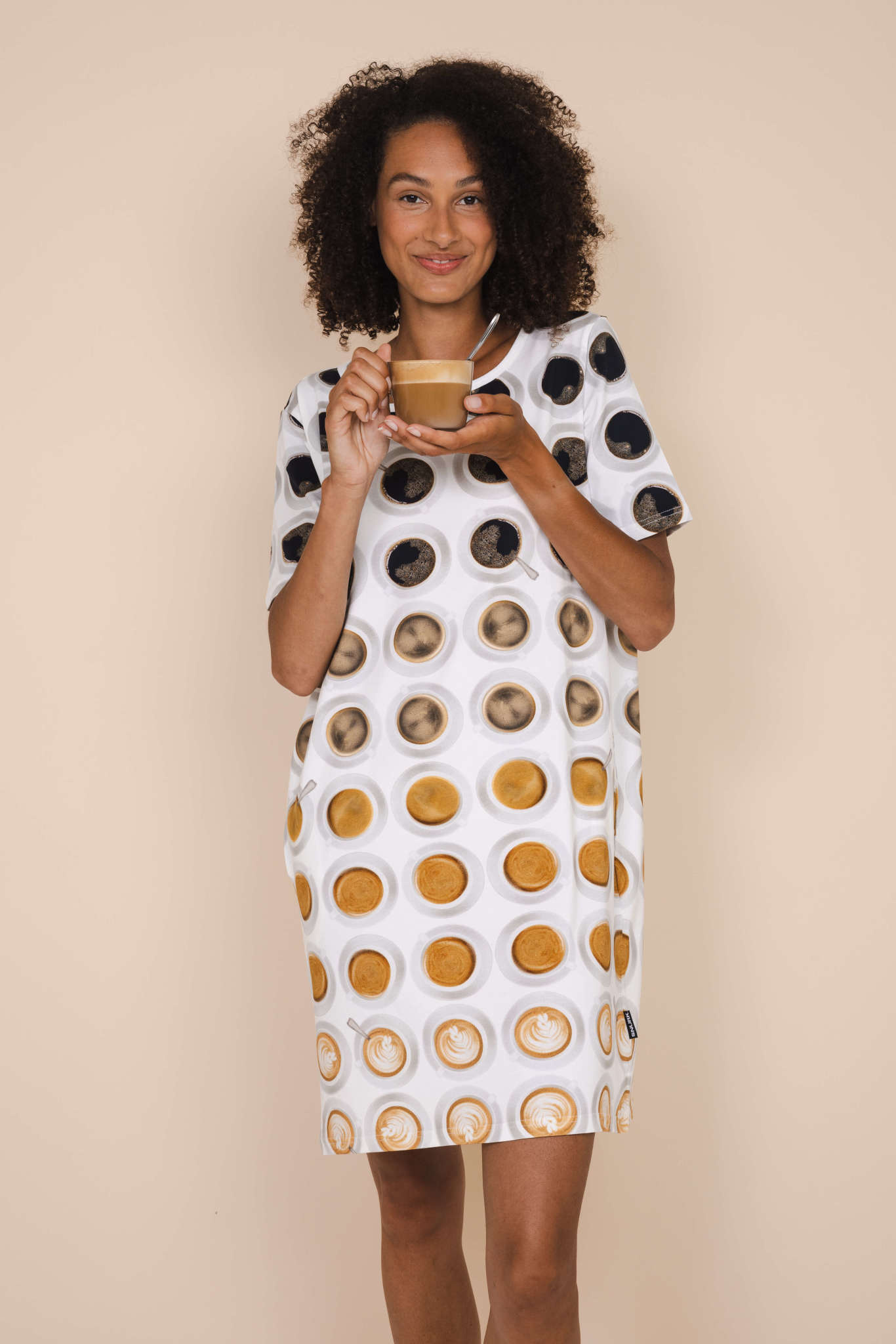 SNURK Snurk homewear -  Coffee Addict T-shirt dress Women - M