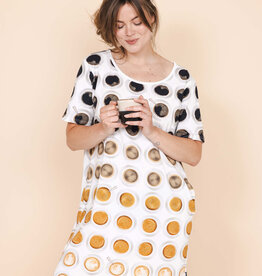 SNURK Snurk homewear - Coffee Addict T-shirt dress Women - S