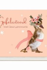 Enfant Terrible Enfant Terrible card  + enveloppe 'Gefeliciteerd met jouw communie !'