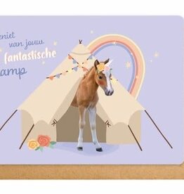 Enfant Terrible Enfant Terrible card  + enveloppe 'Geniet van jouw fantastische kamp '