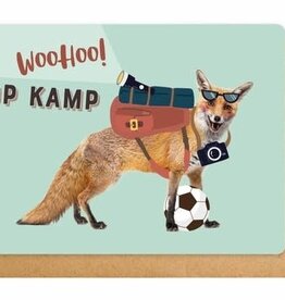 Enfant Terrible Enfant Terrible card  + enveloppe 'Woohoo ! op kamp '