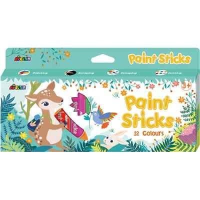 Paint sticks - 12 colours