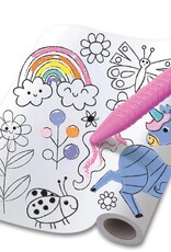 colouring roll kit - unicorn