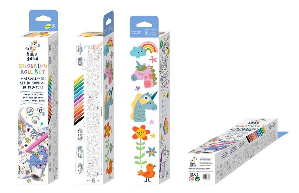 colouring roll kit - Dino world