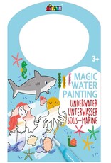 Scratch Magic water painting - sea life