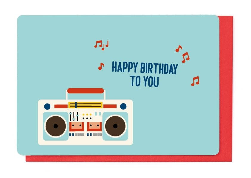 Enfant Terrible Enfant Terrible card+enveloppe 'Happy birthday to you'