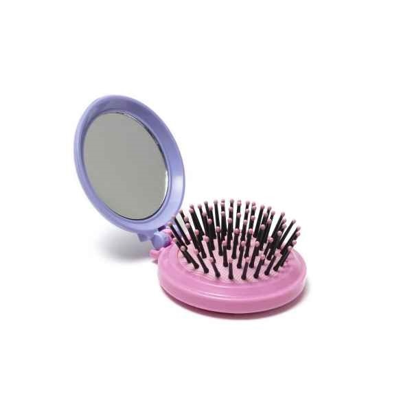 Legami Hair brush with mirror - unicorn