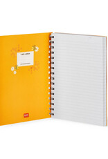 Legami Spiral Notebook 3 In 1- Maxi - Bee  - A4