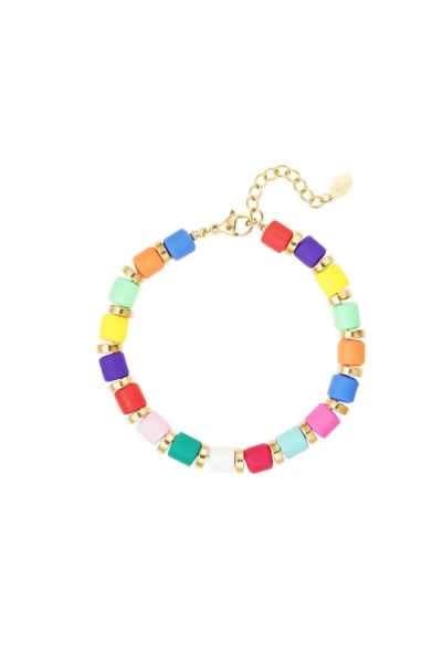 With love bracelet - rainbow mix