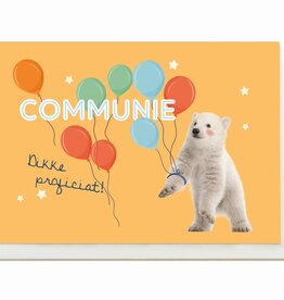 Enfant Terrible Enfant Terrible card  + enveloppe 'Communie, dikke proficiat'