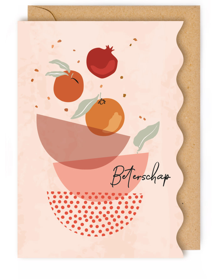 Enfant Terrible Enfant Terrible card + enveloppe 'Beterschap'