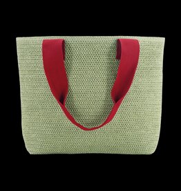Remember Basket Bag - Lime green