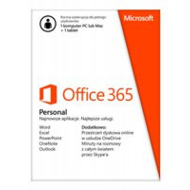 Office 365 Personal   32 / 64 Bits