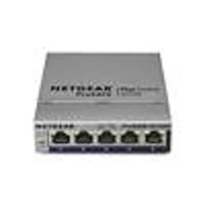 Netgear ProSAFE Unmanaged Plus Switch - GS105E - 5 Gigabit Ethernet poorten
