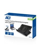 ACT AC8110 notebook cooling pad 43,9 cm (17.3") 1000 RPM Zwart
