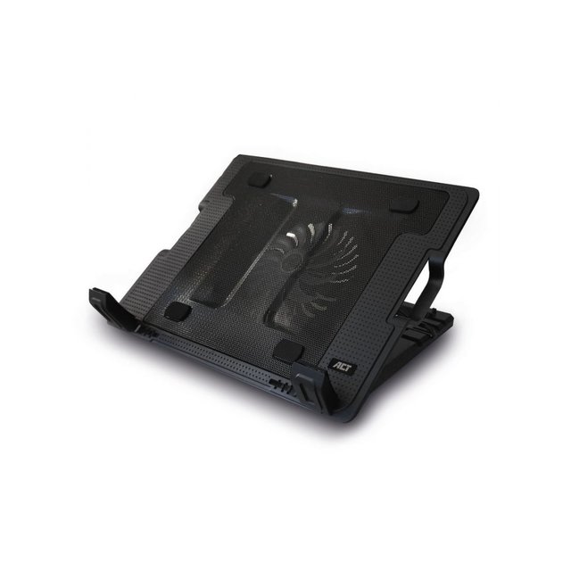ACT AC8110 notebook cooling pad 43,9 cm (17.3") 1000 RPM Zwart