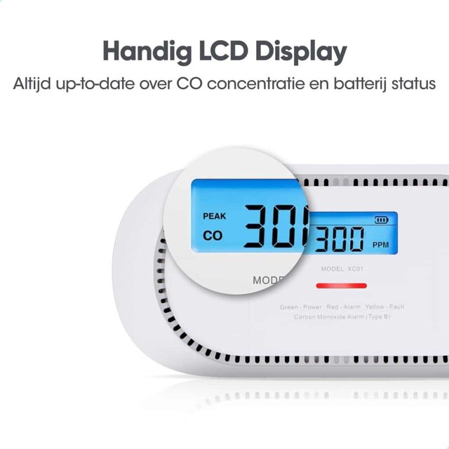 X-Sense XC01-M Koolmonoxidemelder – Link+ Pro