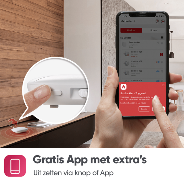 X-Sense XS01-M Slimme rookmelder – Link+ Pro