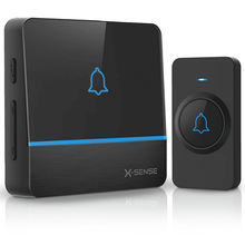 X-Sense WD1C2NB Draadloze Deurbel met 1 ontvanger – Zwart