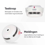 X-Sense XS01-WT Rookmelder – Slimme melder WiFi