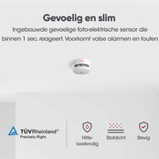 X-Sense XS01-WT Rookmelder – Slimme melder WiFi
