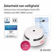 X-Sense XS01-WT Rookmelder – Slimme melder WiFi