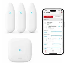 X-Sense Smart Hygrometer bundel – 3 Hygrometers en Base Station