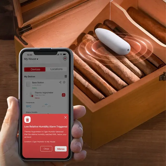 X-Sense Smart Hygrometer bundel – 3 Hygrometers en Base Station