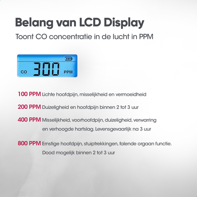 X-Sense XC04-WX Koolmonoxidemelder – Slimme melder WiFi