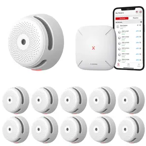 X-Sense Link+ Pro bundel – 10 Rookmelders en Base Station