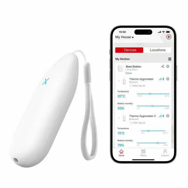 X-Sense STH51 Smart hygrometer en temperatuurmeter