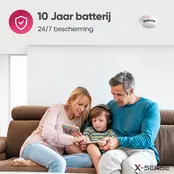 X-Sense XS01-W Rookmelderset – draadloos koppelbaar – 10-pack