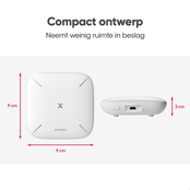 X-Sense Link+ Pro bundel – 6 Slimme rookmelders en Base Station