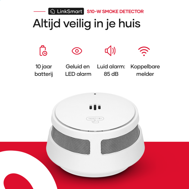 SAVS Linksmart® bundel – 3 Rookmelders en Gateway