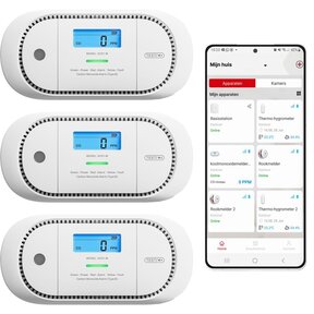 X-Sense XC01-M Koolmonoxidemelder – Link+ Pro 3-pack