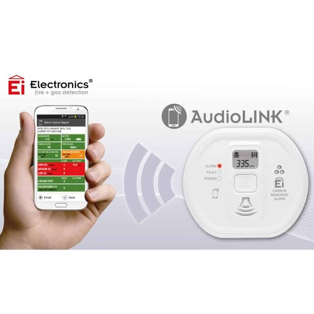 Ei 208DW Koolmonoxidemelder