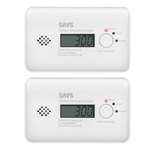 SAVS C10-W Koolmonoxidemelder 2-pack – Draadloos koppelbaar – LinkSmart®