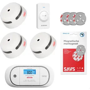 Brandpreventiebox X-Sense Koppelbaar