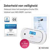 Brandpreventiebox X-Sense Koppelbaar Brandpreventiebox X-Sense Koppelbaar