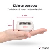 X-Sense XS01 Rookmelder – Compact design