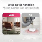X-Sense Smart Watermelder bundel – 3 Watermelders en Base Station