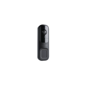 AJAX DoorBell Zwart - Slimme Videodeurbel met Geavanceerde Beveiliging