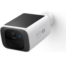 eufy Security SoloCam S220, camerabewaking buiten, 2K-resolutie, bewakingscamera voor buiten, accu, zonne-energie, 2,4 GHz WLAN, zonder ABO, zonder maandelijkse kosten, gratis gebruik